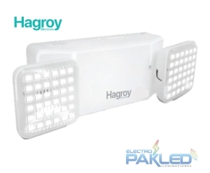 LUZ DE EMERGENCIA 6.8W 72 LEDS (HG-LD72SMD-DC4A) HAGROY