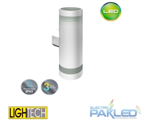 APLIQUE EDO LED 18W (3 COLORES DE LUZ) BLANCO MATE LIGHTECH  