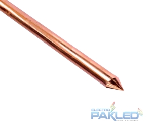 VARILLA COPPERWELD 5/8¨ X2.4MTS 10 MICRONS INTELLI
