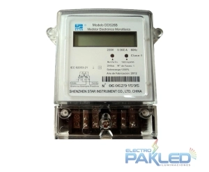 MEDIDOR MONOFASICO 2 HILOS 220V MOD: DDS26B STAR